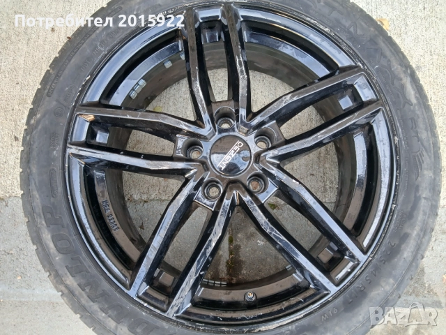 Оригинална Алуминиева джанта 17цола Dezent.5×112.за vw.passat.Golf.6.Seat.skoda.