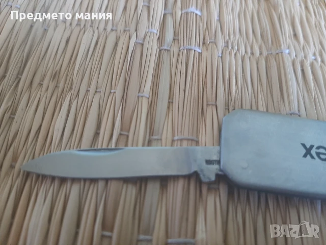 Малко метално рекламно джобно ножче  Armaflex ножка , снимка 3 - Ножове - 50976242