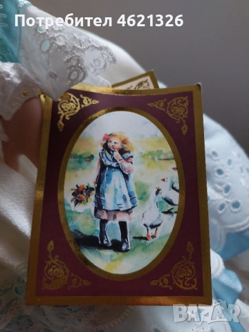 Порцеланова кукла Адел нова от Alberon Collection, лимитирано издание, снимка 13 - Декорация за дома - 52044363