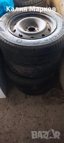 Летни зимни гуми 195/65/15 стоманени джанти 15ки Пежо 4х108, снимка 13 - Гуми и джанти - 49650877
