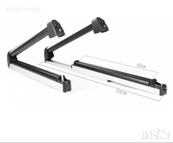 Багажник за ски и сноуборд, снимка 4 - Зимни спортове - 52103998