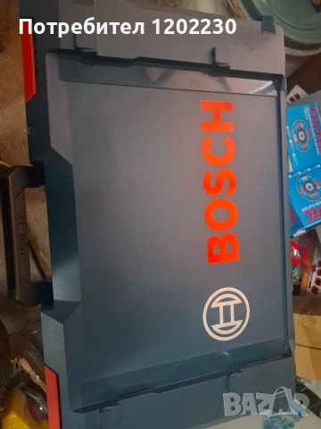 Професионален безчетков ъглошлайф и винтоверт Бош оригинални в гаранция и касов бон, снимка 3 - Ъглошлайфи - 53054546