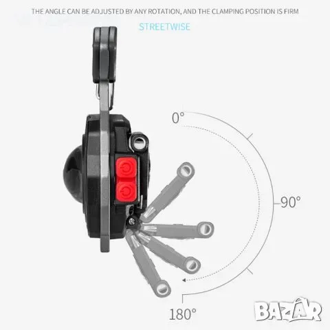 Водоустойчив прожектор, фенер, отварачка,запалка, нож, магнит, свирка, химикал - 8 в 1 ключодържател, снимка 3 - Къмпинг осветление - 48325544