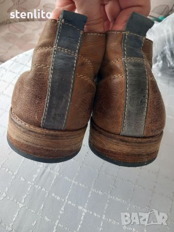Мъжки обувки BRAEND естествена кожа № 43, снимка 5 - Ежедневни обувки - 45490946