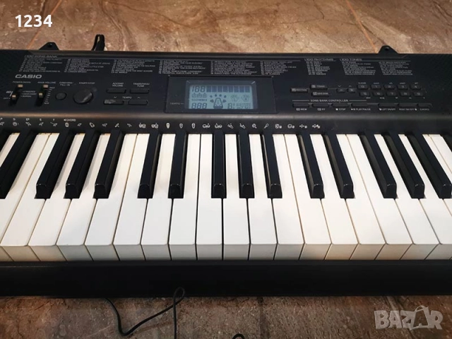 синтезатор клавир пиано CASIO CTK-1150 с 5 октави и плътни клавиши, снимка 4 - Синтезатори - 52058528