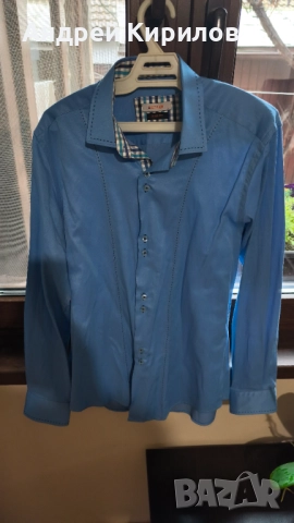 Спортно елегантна риза Тайлър, снимка 2 - Ризи - 52572939