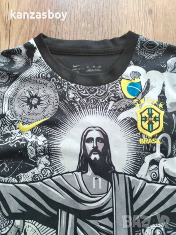 BRAZIL X JESUS ​​2024/25 black edition jersey - юношеска тениска р-р 164см, снимка 8 - Тениски - 54242577