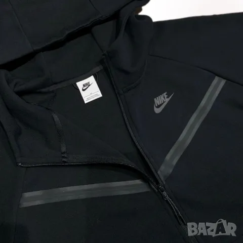 Оригинално дамско горнище Nike Tech Fleece | 2XL - 3XL, снимка 3 - Суичъри - 47224033