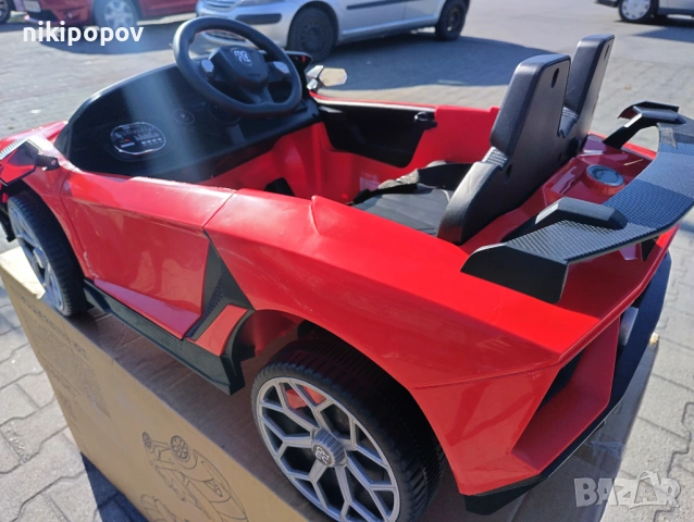 LAMBO Акумулаторна кола CHIARA червен, снимка 7 - Детски велосипеди, триколки и коли - 53569537