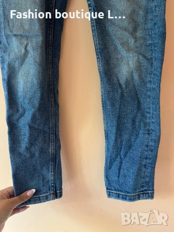 Reserved дамски сини дънки 99% памук 1% еластант S размер 👖👖👖, снимка 4 - Дънки - 52376196