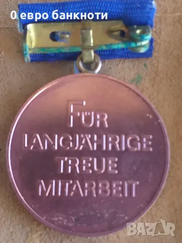 МЕДАЛ ГЕРМАНСКА ДЕМОКРАТИЧНА РЕПУБЛИКА /виж описанието/, снимка 3 - Антикварни и старинни предмети - 49959121