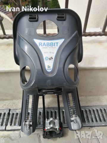 Предно детско столче Bellelli Rabbit, снимка 1 - Столчета за кола и колело - 45370403