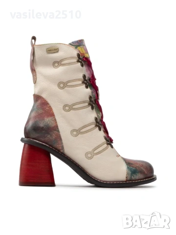 Laura Vita дамски оригинални боти от естествена кожа , снимка 3 - Дамски боти - 53892233