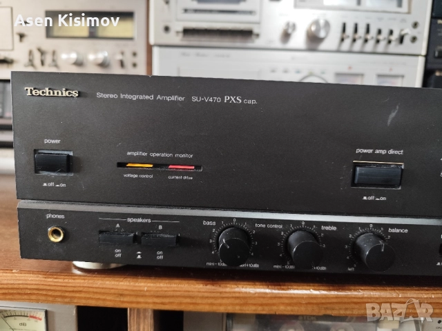 Technics su-V470, снимка 3 - Ресийвъри, усилватели, смесителни пултове - 52348673