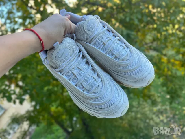 Nike Air Max 97 White Pure Platinum — номер 41, снимка 3 - Маратонки - 47741430