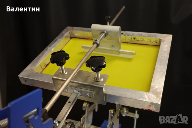 Ръчна машина за ротационен ситопечат, снимка 8 - Други машини и части - 52955144