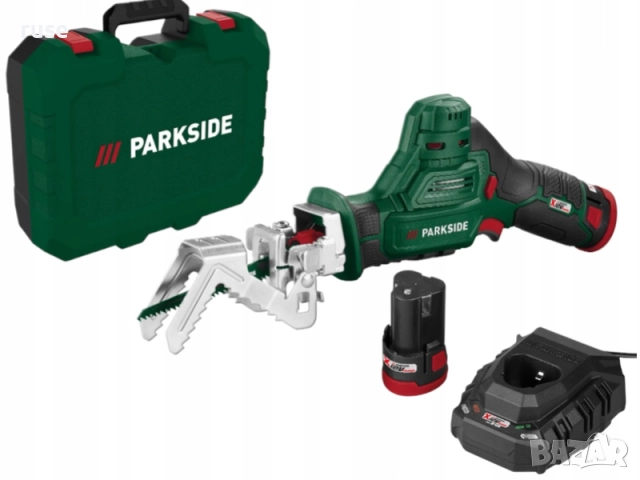 НОВИ! Акумулаторен трион за клони Parkside PAAS 12V + батерия + зарядно
