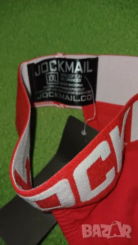 Jockmail червени слипове XXL нови, снимка 5 - Бельо - 48244944