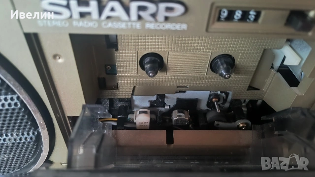 продавам ретро касетофон SHARP GF-5757, снимка 7 - Радиокасетофони, транзистори - 54233423