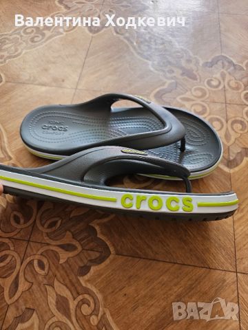 Оригинални Чехли Crocs , снимка 2 - Мъжки чехли - 46342216