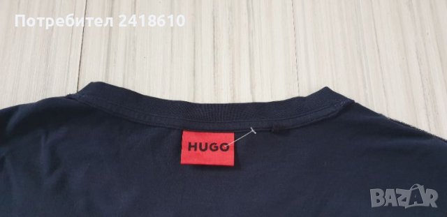 Hugo Boss HUGO Diragolino212 Cotton Mens Size 2XL ОРИГИНАЛ! Мъжкa Тениска!, снимка 13 - Тениски - 45455978