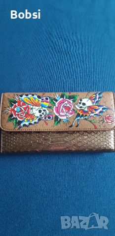 ED HARDY Нов Портфейл, снимка 1 - Портфейли, портмонета - 46530692