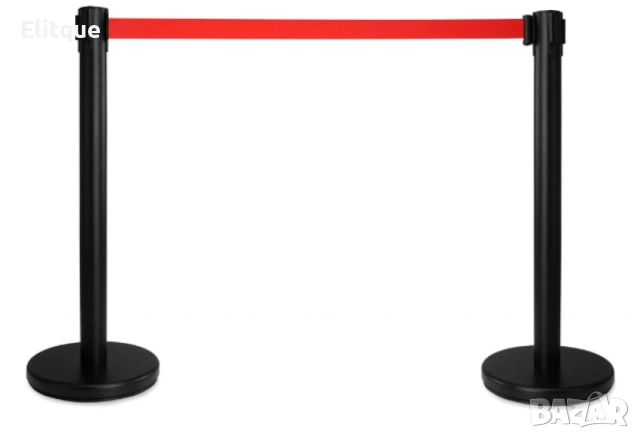 Ограждение с лента/бариера