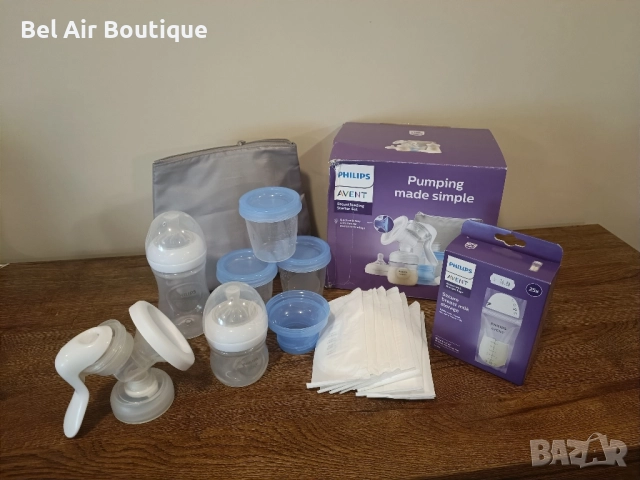 Ръчна помпа за кърма Philips Avent, снимка 3 - Помпи за кърма - 52106605
