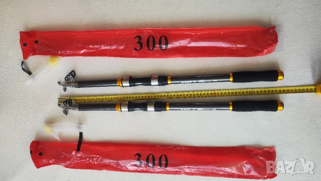 2 Въдици, челник, колчета, влакна и подарък, снимка 2 - Въдици - 49273499