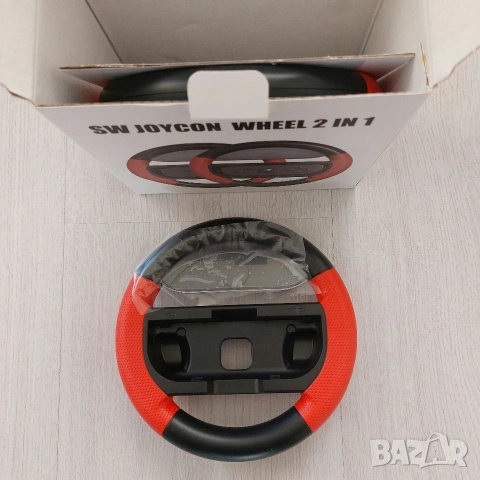 Комплект 2 броя Професионални Волани за Nintendo Switch / OLED – (Black/Red), снимка 4 - Аксесоари - 53641771