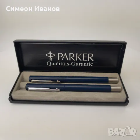 Стара сет писалка и химикалка Паркер Parker Vector #5866, снимка 1