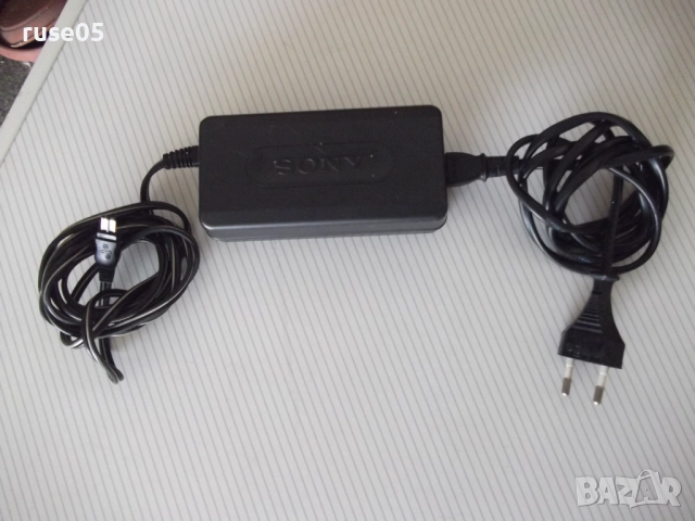 Захранващо устройство "SONY - AC-L10A" работещо, снимка 3 - Батерии, зарядни - 51553740