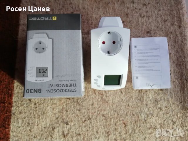 Продавам Контактен термостат TROTEC BN30, от 5° C до 30° C, 230 V, снимка 2 - Друга електроника - 48344798