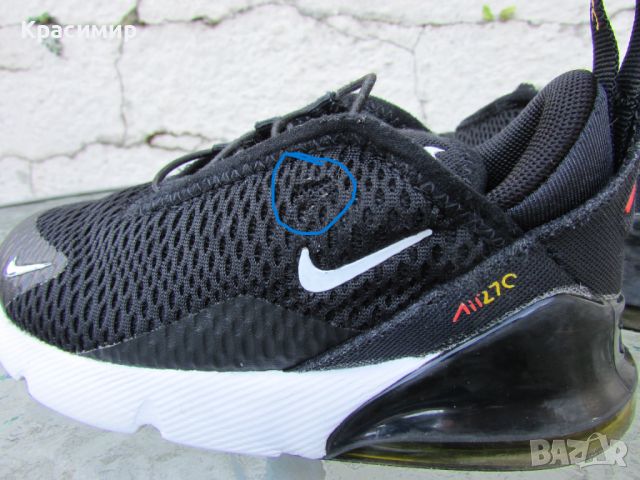 Детски маратонки Nike Air Max 270, снимка 9 - Детски маратонки - 46401589