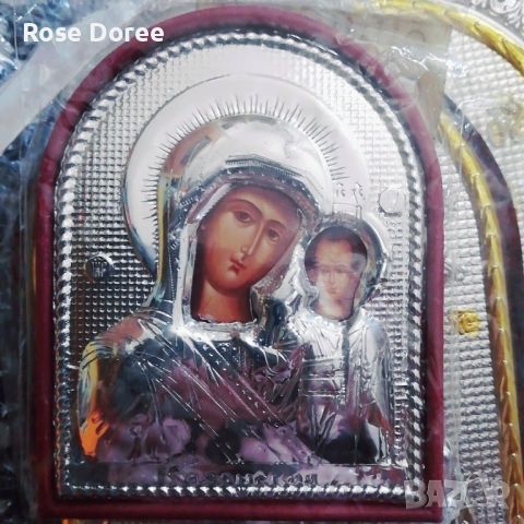 Красиви Православни Икони с поставка за маса икона , снимка 4 - Подаръци за кръщене - 45281005