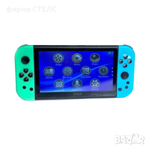 Преносима игра STELS, Smart Technology, 7.1 инча , HDMI, 23 000 игри, снимка 3 - Други игри и конзоли - 46303807