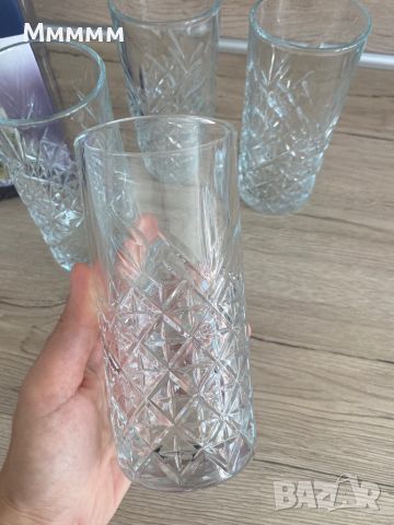 Стъклени чаши, снимка 3 - Чаши - 46393664