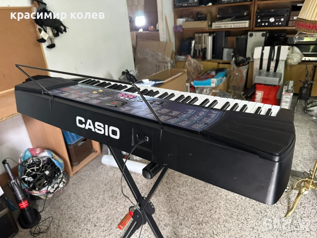 синтезатор "CASIO CTK-560L" със стойка, снимка 8 - Синтезатори - 51993271