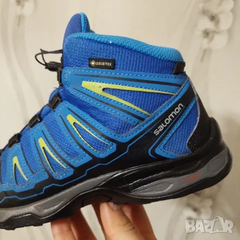 Salomon X-Ultra Mid GTX J Gore-Tex номер 37 детски туристически / зимни обувки маратонки , снимка 9 - Детски обувки - 49213617