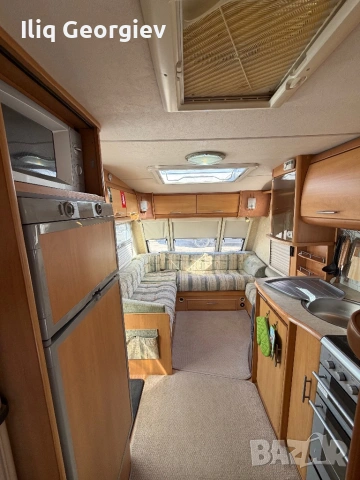 Каравана Swift Conqueror-Френска Спалня/ТЕНТА/СОЛАР/MOVER/Душ кабина/КАТО НОВА, снимка 5 - Каравани и кемпери - 54142112