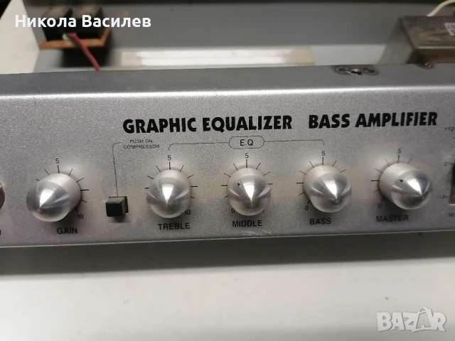 бас усилвател fame pl 60 b, снимка 3 - Китари - 51428091