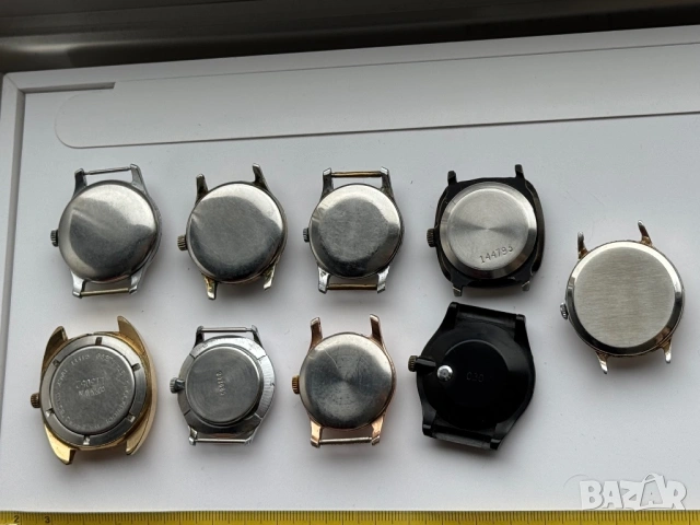 Лот часовници Победа Лъч Корнавин Зим, снимка 2 - Антикварни и старинни предмети - 54207456