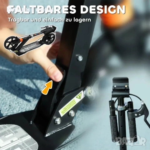 Детска тротинетка AIYAPLAY, снимка 8 - Детски велосипеди, триколки и коли - 53663486