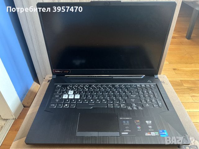 Лаптоп Gaming ASUS TUF F17 FX706HM, снимка 1 - Лаптопи за игри - 46550507