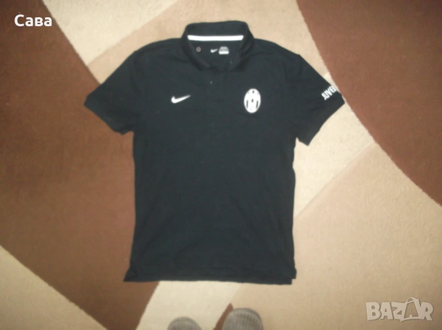 Блузи NIKE-FC JUVENTUS  мъжки,М   /бяла,черна/, снимка 6 - Спортни дрехи, екипи - 41335022