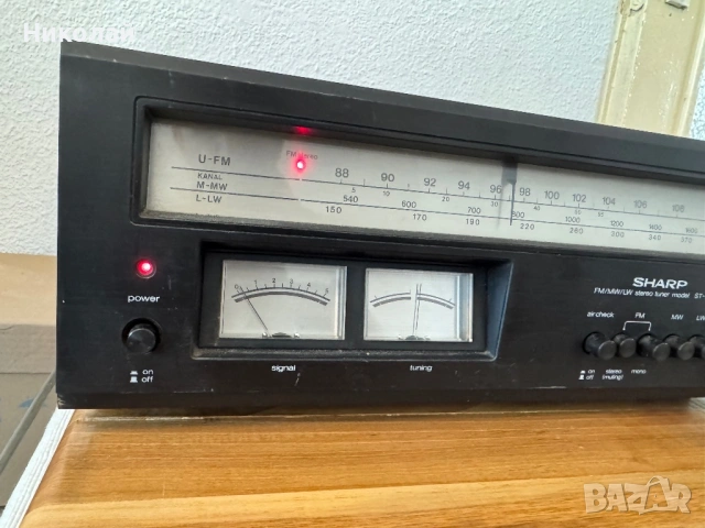 SHARP ST-1122 СТЕРЕО ТУНЕР , снимка 2 - Ресийвъри, усилватели, смесителни пултове - 53743450