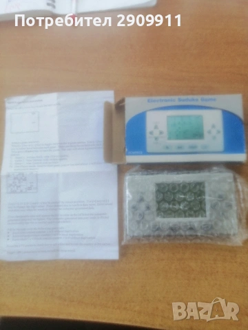 Електронна игра Судоку, снимка 2 - Други игри и конзоли - 53281215