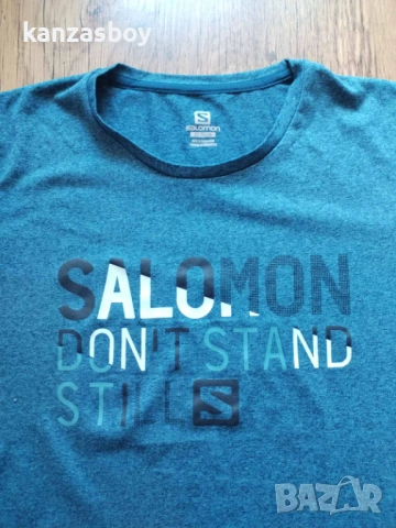 SALOMON - страхотна дамска тениска КАТО НОВА M, снимка 2 - Тениски - 54283202