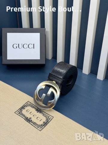 Колани Gucci от естествена кожа в кутия на марката , снимка 10 - Колани - 54007324