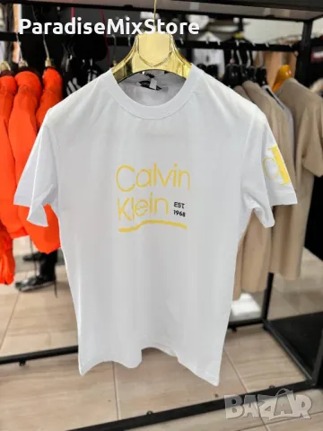 Тениска Calvin Klein С,Л , снимка 1 - Тениски - 47227148